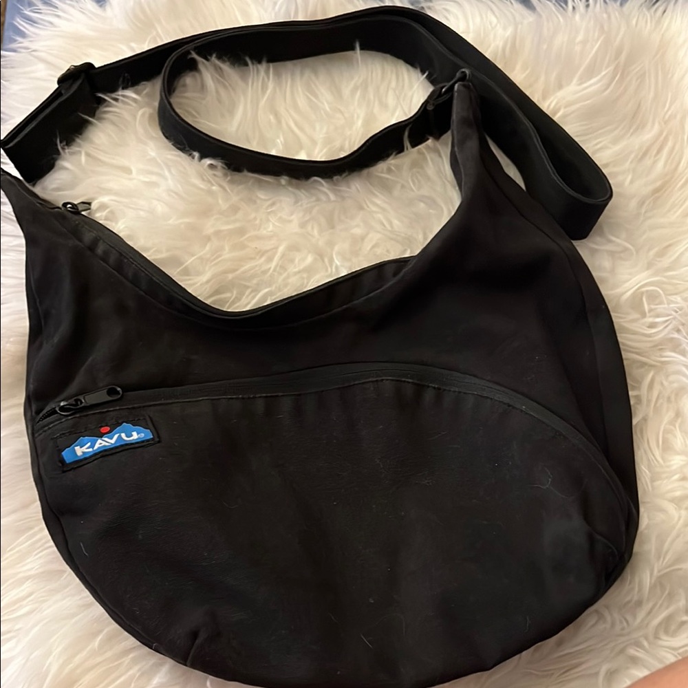 Kavu Black Messenger Bag